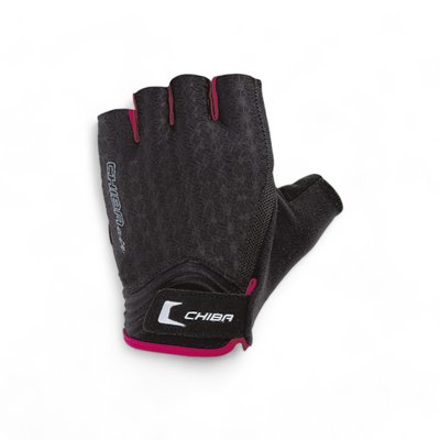 Рукавички для фітнесу жіночі Chiba Lady Air, чорний/рожевий, CH-40956-black/pink-M CH-40956-black/pink фото