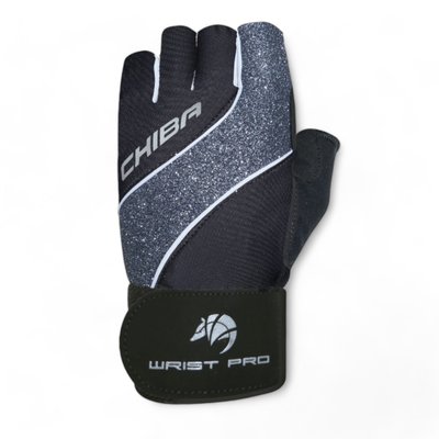Women's fitness gloves Chiba Lady Starlight, black, CH-40918SE-black-XS