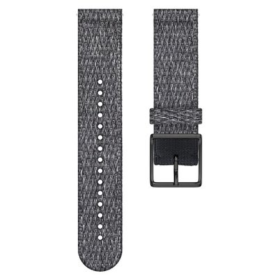 Polar 20mm Woven Wristband (PET) Black, PL-91080476-S/M