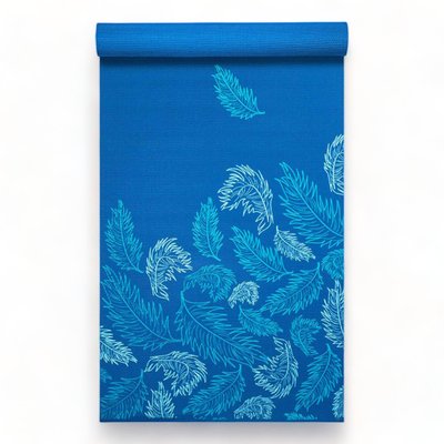 ProsourceFit Feather Yoga Mat, 5 mm, PS-1925-BL (blue)