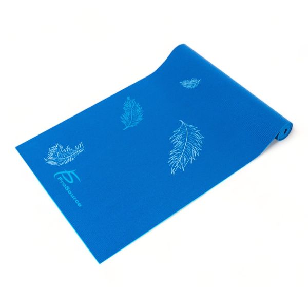 Килимок для йоги ProsourceFit Feather Yoga Mat, 5 мм, PS-1925-BL (синій) PS-1925-XX фото
