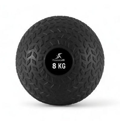 М'яч набивний ProsourceFit Tread Slam Ball, 8 кг (чорний), PS-2221-8-BK PS-2221-8-BK фото