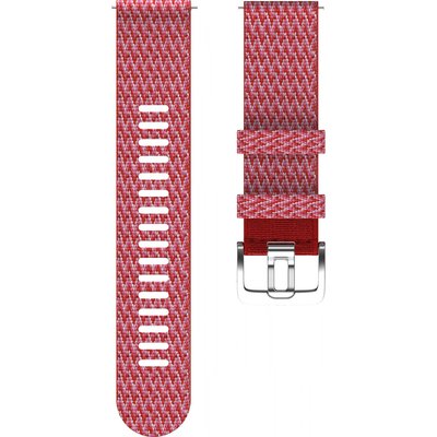 Polar 22mm Woven Wristband (PET) Red, PL-91081743-S/M