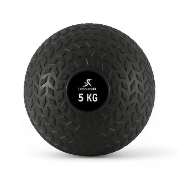 М'яч набивний ProsourceFit Tread Slam Ball, 5 кг (чорний), PS-2221-5-BK PS-2221-5-BK фото
