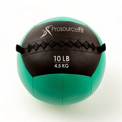 М'яч набивний ProsourceFit Soft Wall Ball, 4.5 кг (зелений), PS-2211-10-GN PS-2211-10-GN фото