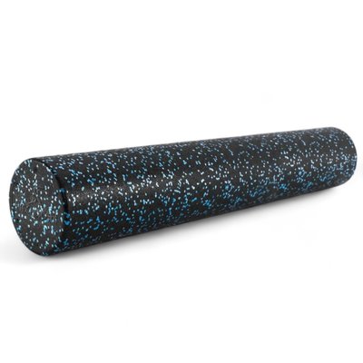 Pilates roller ProsourceFit Speckled Roller, 91x15 cm, PS-2063-36-BL (black/blue)