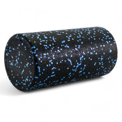 Pilates roller ProsourceFit Speckled Roller, 30x15 cm, PS-2060-12-BL (black/blue)