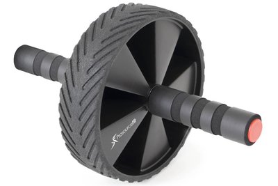 ProsourceFit Ab Wheel Roller (Black), PS-1127-BK
