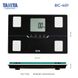 Ваги-аналізатори складу тіла з Bluetooth Tanita BC-401, TA-BC-401-BK (чорний) TA-BC-401-XX фото 12