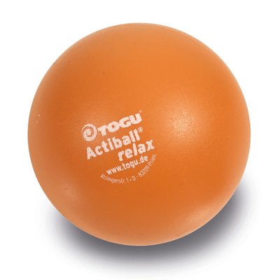 Massage ball TOGU Actiball Relax L, 12 cm (orange), TG-465437-OR