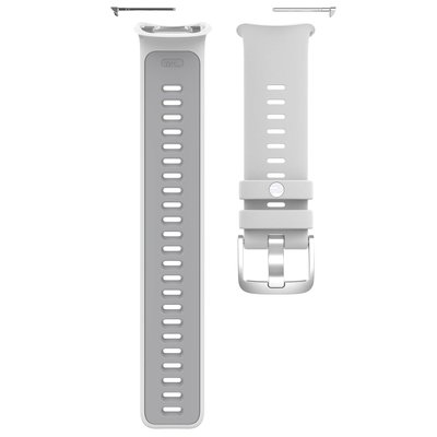 Strap Polar Vantage V2 Silicone Wristband White, PL-91083657-S/L