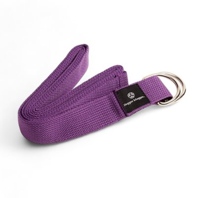 Hugger Mugger Yoga Strap, 180 cm (purple), HM-SD-6-PR
