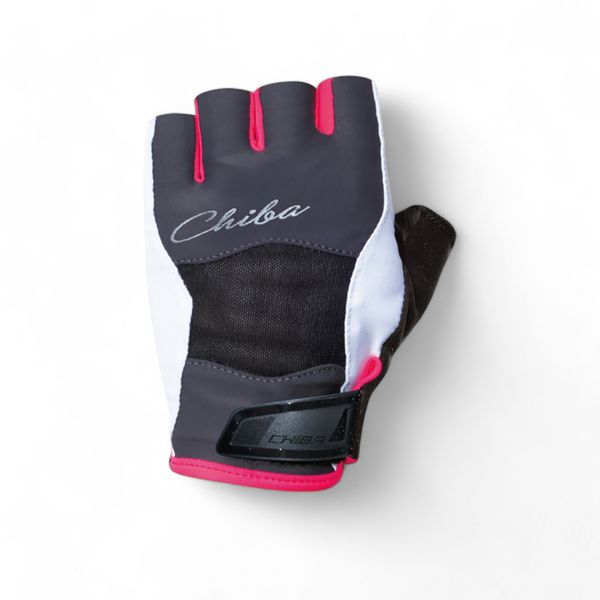 Women's fitness gloves Chiba Lady Diamond, dark gray, CH-40948-darkgrey-M
