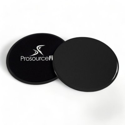 Discs-sliders for sliding (2 pcs) ProsourceFit Core Sliders, PS-1183-BK (black)