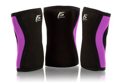 ProsourceFit Knee Sleeve (Black/Purple), PS-2192-S-PR
