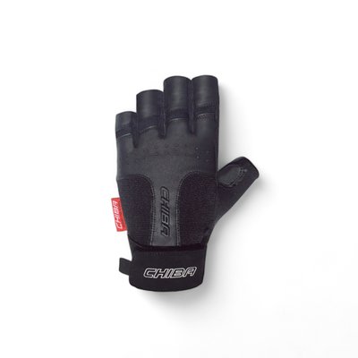 Gloves for men's fitness Chiba Classic, CH-42176-black-S