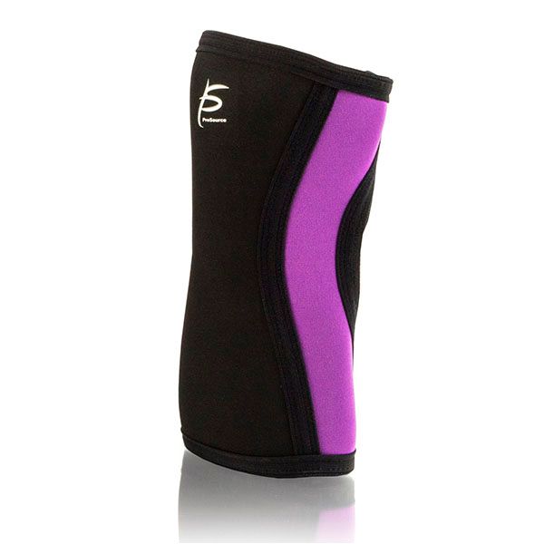 Бандаж для колін ProsourceFit Knee Sleeve (чорний/фіолетовий), PS-2192-S-PR PS-219Х-PR фото