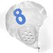 Комплект шапочок для водного поло (12 шт) Sprint Aquatics 402, SA-402-12-WH (білий) SA-402-12-XX фото
