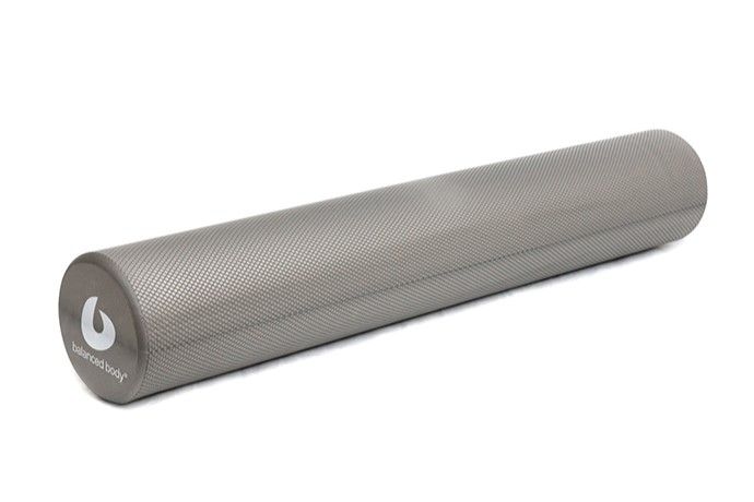 Ролик для пілатесу Balanced Body Magic Roller, 91x15 см (сер.жорст.), BB-10105-SG (сірий/білий) BB-1010X-XX фото