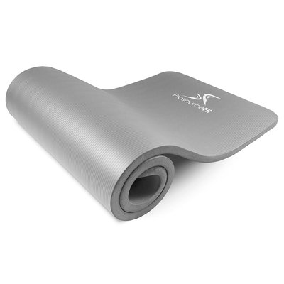 Коврик гимнастический ProsourceFit Extra Thick Mat, 25 мм (серый), PS-2010-GY PS-2010-GY фото