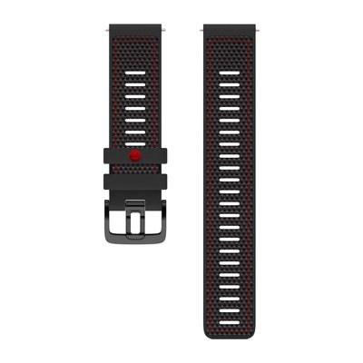 Ремінець Polar 22mm FKM-Fusion Wristband Black, PL-910100453-S/L PL-910100453-S/L фото