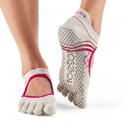 ToeSox Full Toe Bellarina Ritual Yoga Socks, TS-841090129413-S
