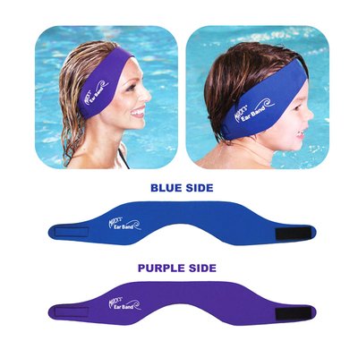 Повязка на уши двухсторонняя Sprint Aquatics 629 (синий/фиолетовый), SA-629-BL/PR SA-629-BL/PR фото