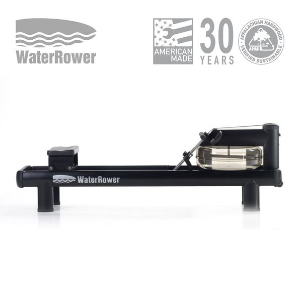 Гребний тренажер WaterRower M1 HiRise, 510 S4 (алюміній), WR-10.112-BK (чорний) WR-10.112-XX фото