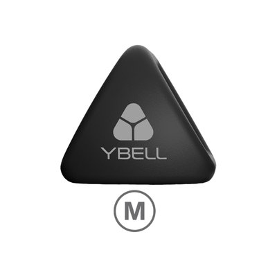 Neoprene kettlebell YBell Neo M, 8 kg (gray), YB-NEO-M-GY