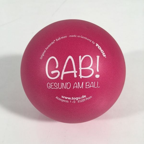 М'яч для пілатесу TOGU Redondo Ball GAB! 14 см (рубіновий), TG-491220-RR TG-491220-RR фото
