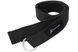Ремінь для йоги ProsourceFit Metal D-Ring Yoga Strap, 245 см, PS-2014-BK (чорний) PS-201Х-XX фото 4