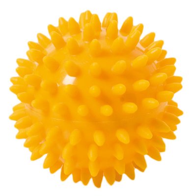 Massage ball TOGU Spiky Massage Ball, 8 cm (yellow), TG-463000-YL