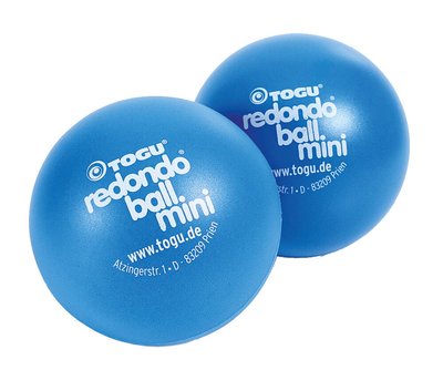 Pilates balls (2 pcs) TOGU Redondo Ball Mini Set, 14 cm (blue), TG-491900-BL