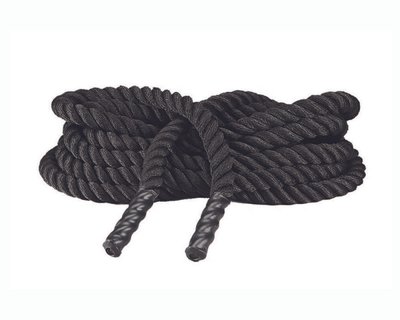 Training rope 12 m Perform Better Training Rope, ø 3.8 cm/ 10 kg (black), PB-3225-40-BK