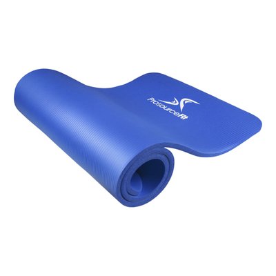 Коврик гимнастический ProsourceFit Extra Thick Mat, 12 мм, PS-2002-BL (синий) PS-200X-XX фото