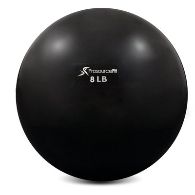 М'яч тонізуючий ProsourceFit Toning Ball, 3.62 кг (чорний), PS-2222-8-BK PS-2222-8-BK фото