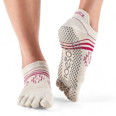 Шкарпетки для йоги ToeSox Full Toe Low Rise Ritual, TS-841090129499-S TS-S0182XRIT фото