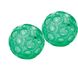 М'ячі масажні (2 шт) Franklin Textured Ball, 9 см (кришталево-зелений), FR-90.01-GN FR-90.01-СG фото 1
