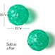 М'ячі масажні (2 шт) Franklin Textured Ball, 9 см (кришталево-зелений), FR-90.01-GN FR-90.01-СG фото 7