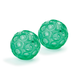 М'ячі масажні (2 шт) Franklin Textured Ball, 9 см (кришталево-зелений), FR-90.01-GN FR-90.01-СG фото 9