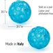 Мячі масажні (2 шт) Franklin Small Textured Ball, 8 см (кришталево-синій), FR-90.09-BL FR-90.09-CB фото 7