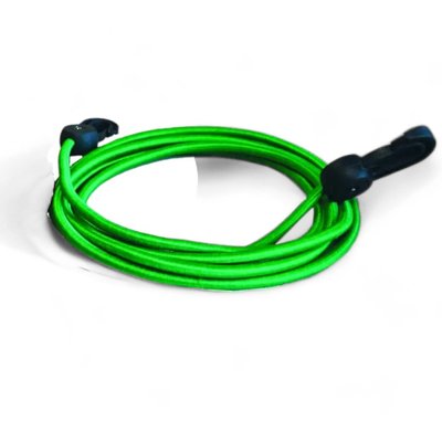 Sprint Aquatics 782 Leash Shock Absorber with Carabiners, SA-782-LI-GN (Green)