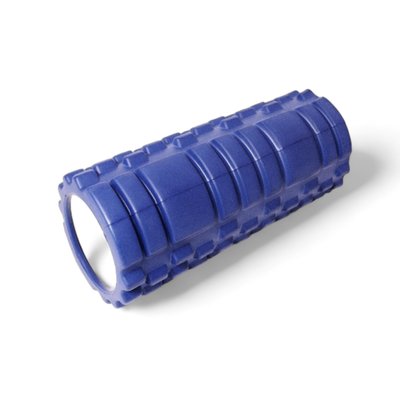 Massage roller InEx Hollow Roller, 33x15 cm (blue), IN-EHR-BL
