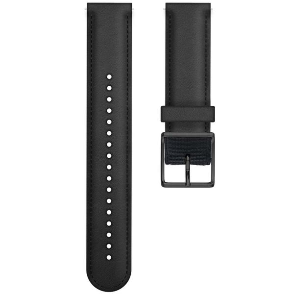 Ремінець Polar 20mm Leather Wristband Black, PL-91080478-M/L PL-91080478-M/L фото