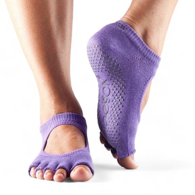Yoga socks ToeSox Half Toe Bella Light Purple, TS-841090108753-S