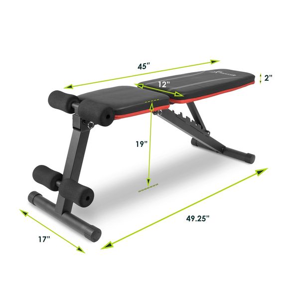 Лава універсальна ProsourceFit Adjustable Weight Bench, PS-1224-BK PS-1224-BK фото