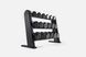Rack with dumbbells (9 pairs, 5-25 kg) NOHRD DumbBells Set Shadow, ND-25.105 (black)