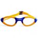 Swimming goggles Sprint Aquatics 218 Silicone Antifog, SA-218-YB/CL (yellow-blue/transparent glass)