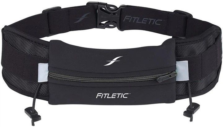 Сумка на пояс для бігу Fitletic Ultimate I Running Belt w 6 Gel Holders, FL-N06-01-BK (чорний) FL-N06-01-XX фото