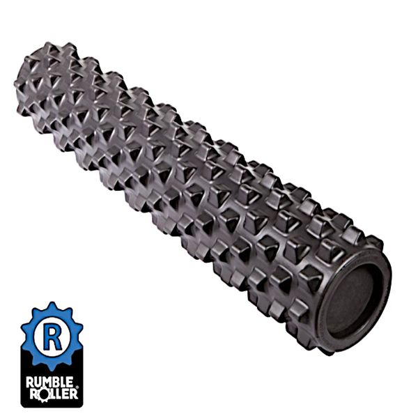 Massage roller RumbleRoller XFirm Fullsize, 79x14 cm (black), RR-317-BK